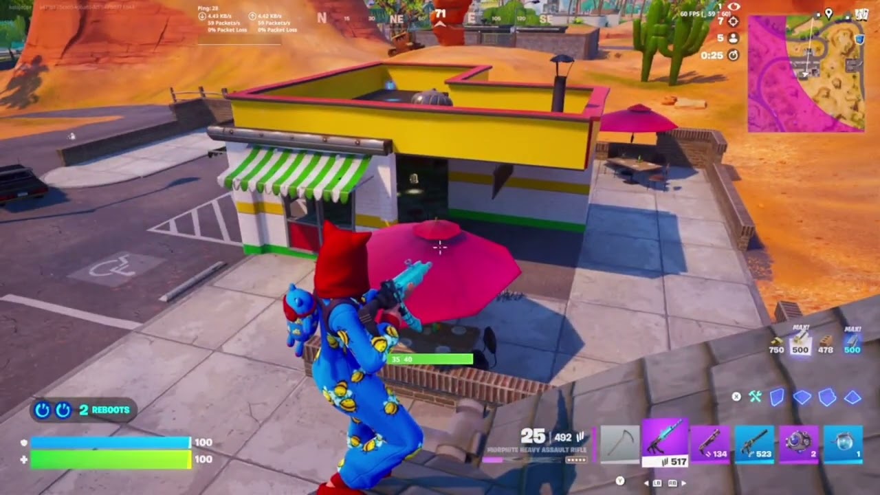 Fortnite Reload gameplay