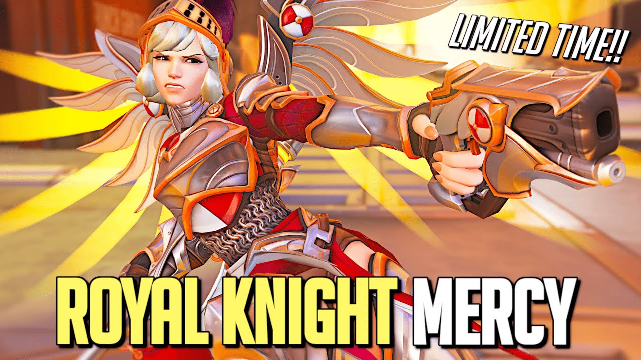 NEW ROYAL KNIGHT MERCY SKIN! 🛡️ (Overwatch)