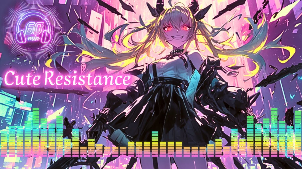 1 HOUR music | Alright. Let&rsquo;s Break This. &ndash; Epic Cyberpunk / Anime Rock | Cute Resistance
