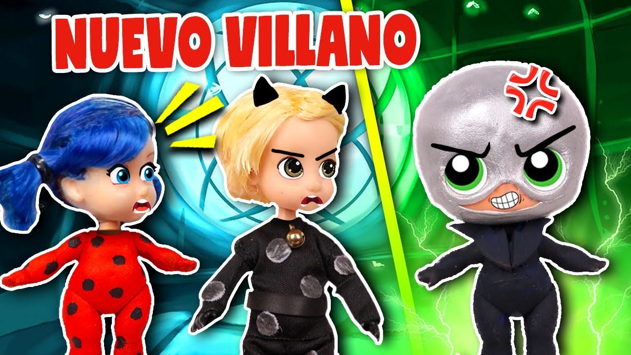 Un NUEVO VILLANO llega a LADYBUG! MINI BUG y MINI CAT defienden Paris 🐞 Juguetes Fantásticos