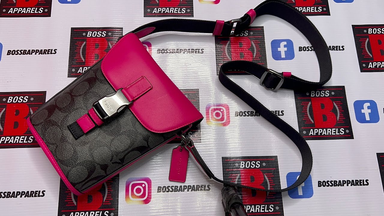 Unboxing: Coach Track Small Flap Crossbody in Signature Canvass