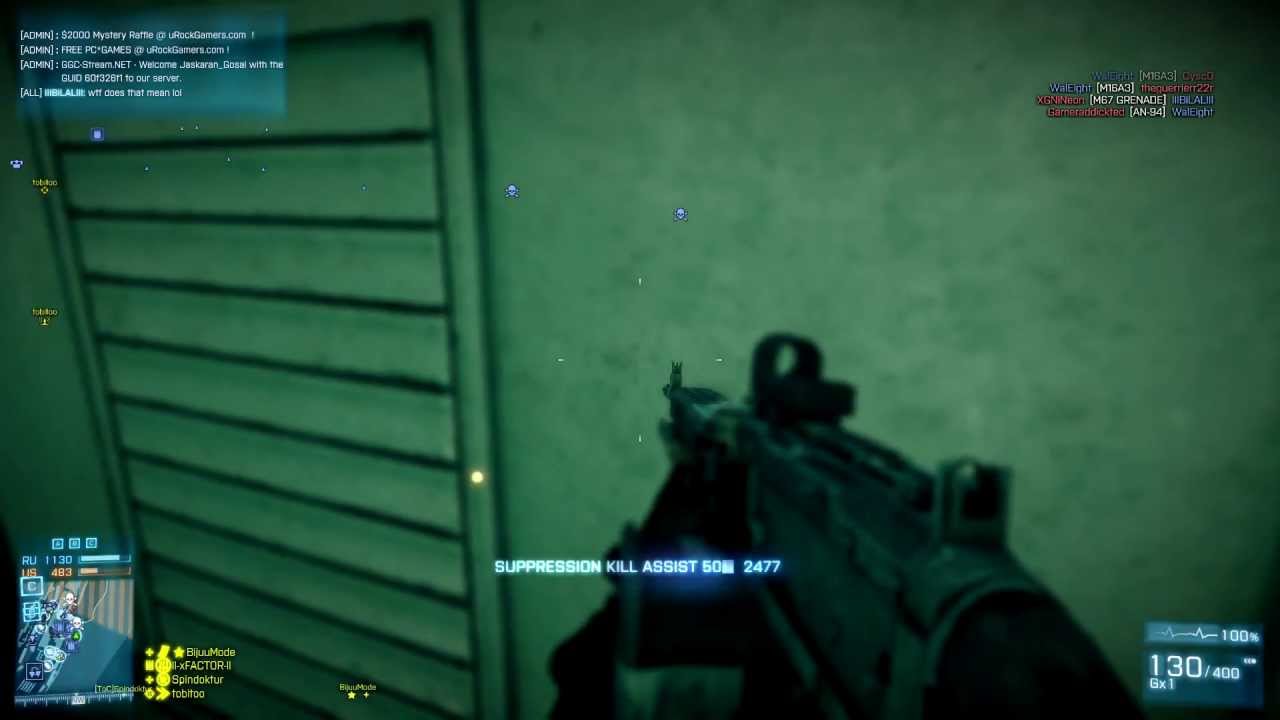 Battlefield 3 Moments - How to play support!