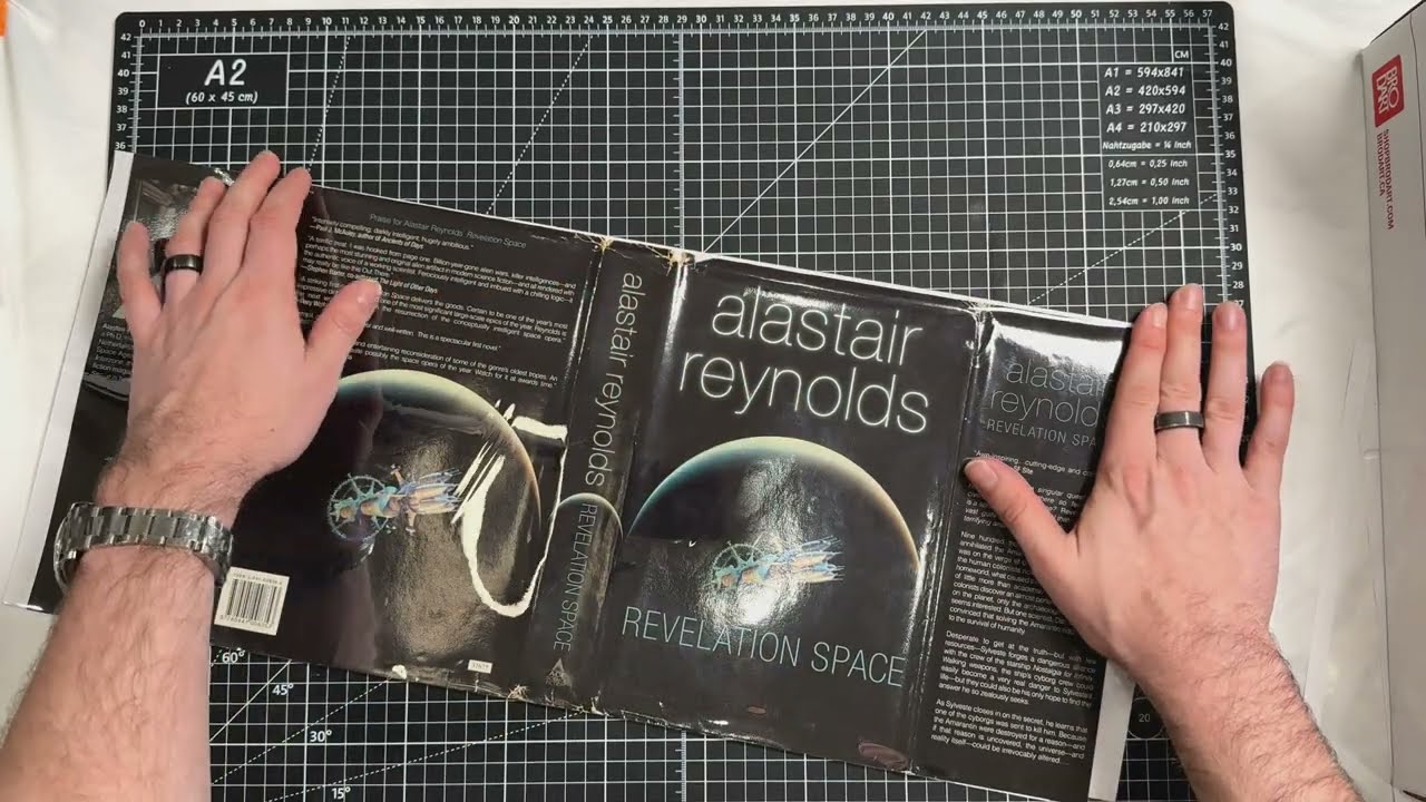 Quickly and Properly Apply a Brodart Just-A-Fold III Dust Jacket Protector (2 Examples)
