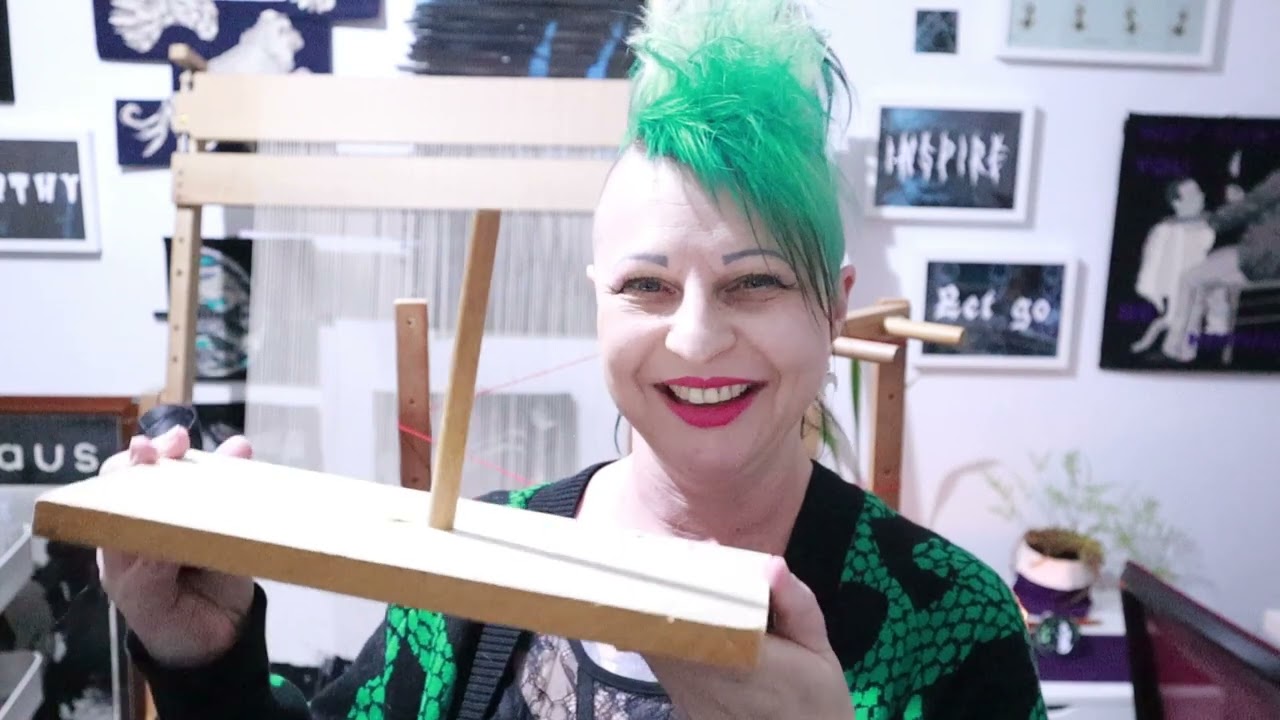 How I use my warping mill!  (my method, not necessarily the 'right way' 🤣)