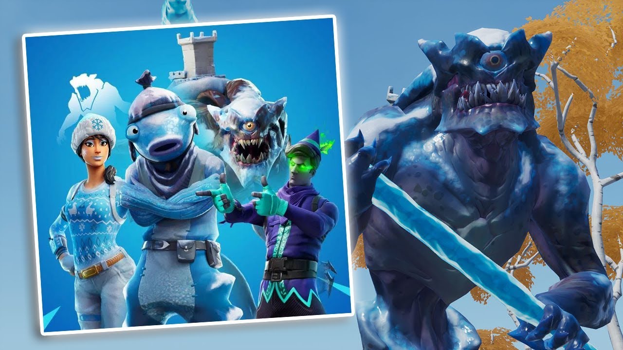NEW POLAR LEGENDS PACK Gameplay in Fortnite!