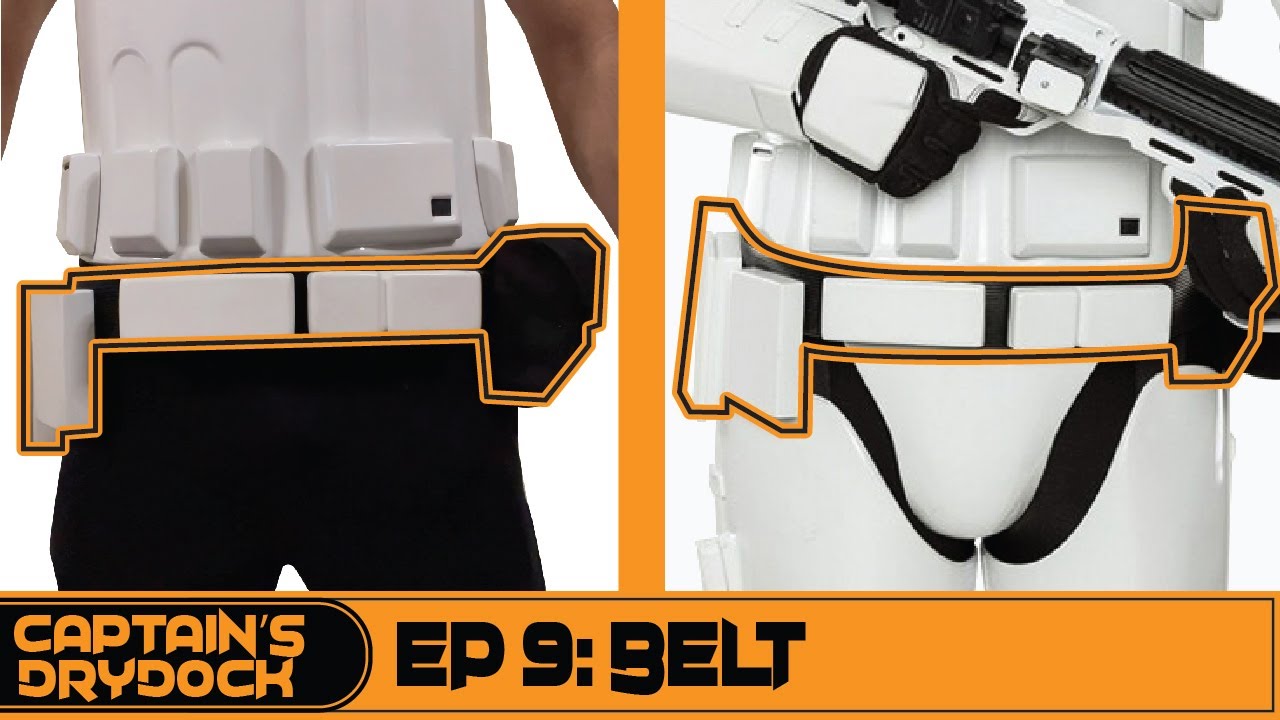 Building First Order Armour: Ep 9 Belt