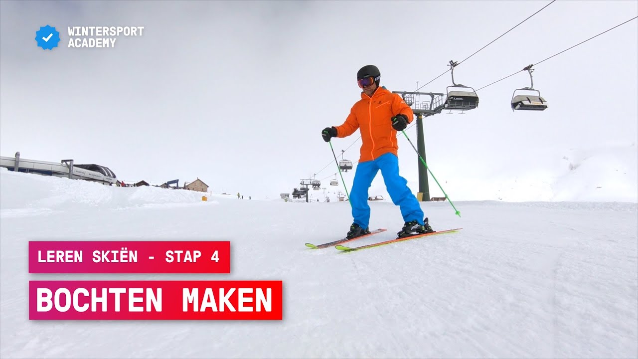 Leren ski&euml;n stap 4: Bochten maken - Wintersport tips