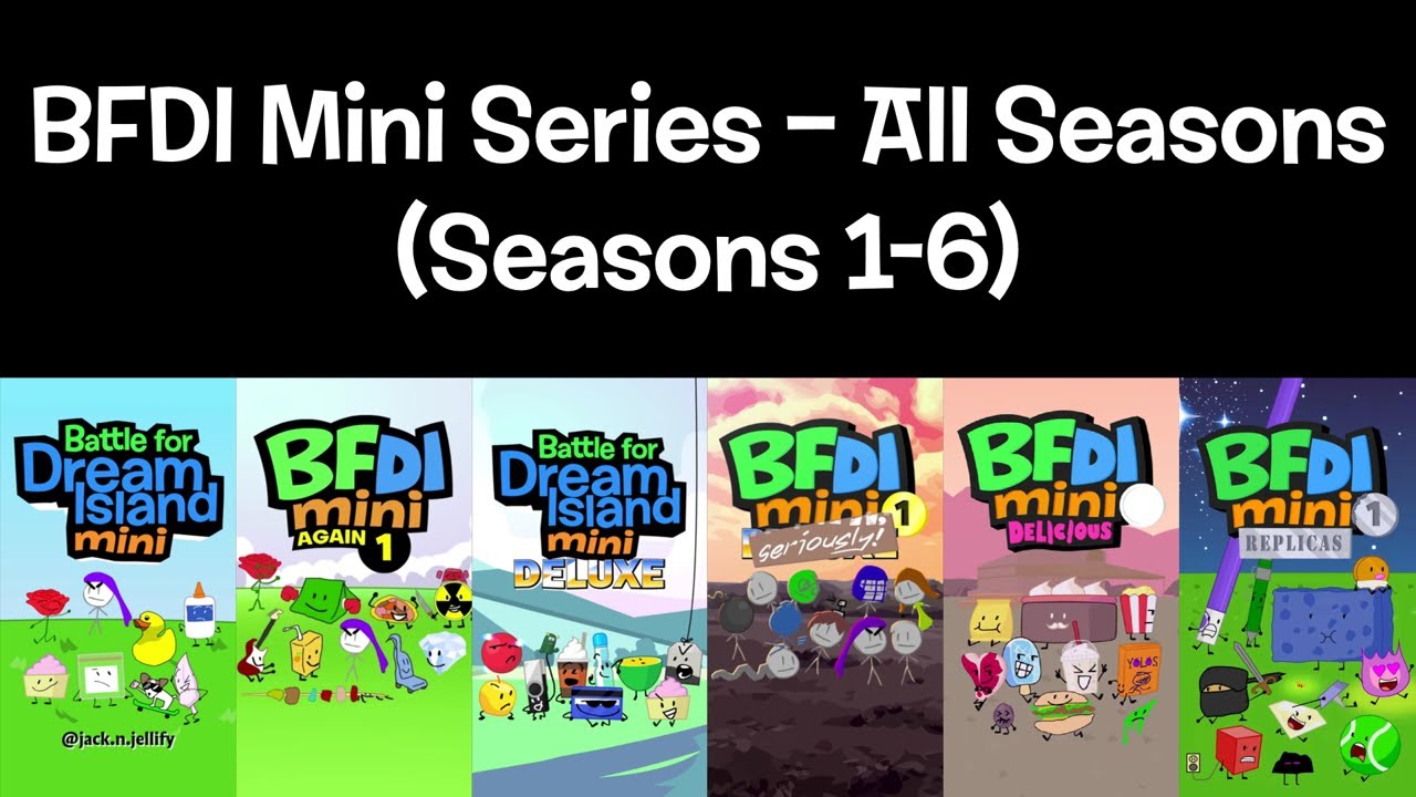 BFDI Mini Series - All Seasons (Seasons 1-6)