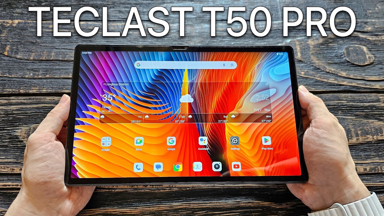 Teclast T50 Pro: доступный 11-дюймовый планшет с дисплеем 2K, 4G LTE и Android 13 — ОБЗОР