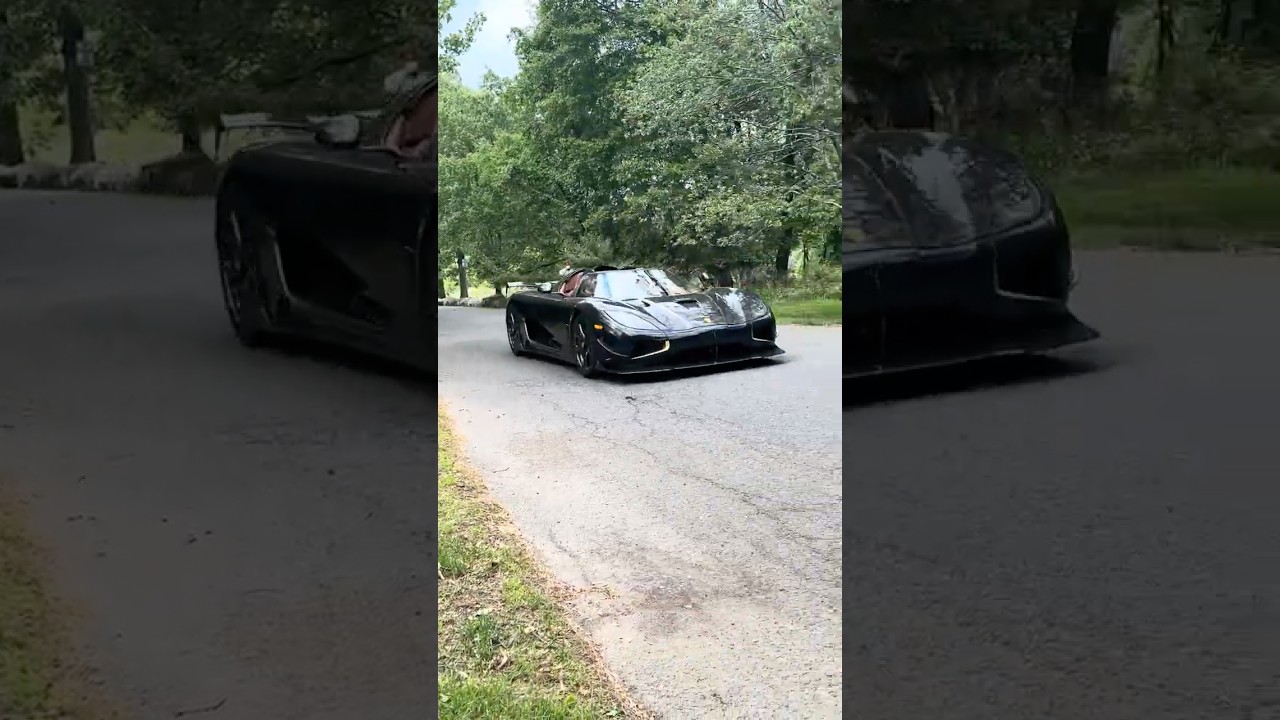 Koenigsegg Agera RS в горах 
