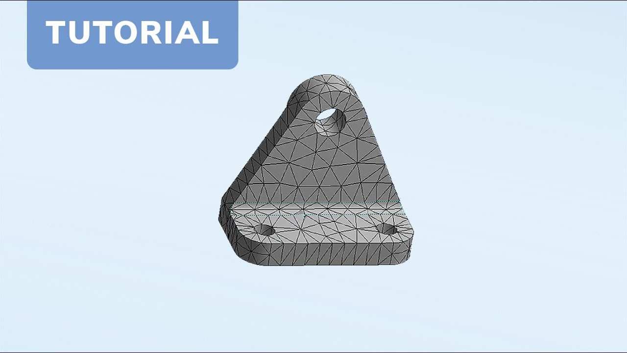 CADFEM Tutorial Nr. 2 - Netzverfeinerung in ANSYS®Workbench™
