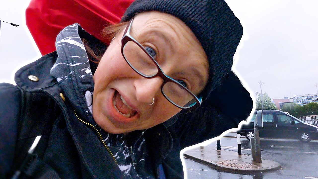 So WINDY AGAIN!! Commuting to Cardiff. DAILY VLOGS, WALES UK.