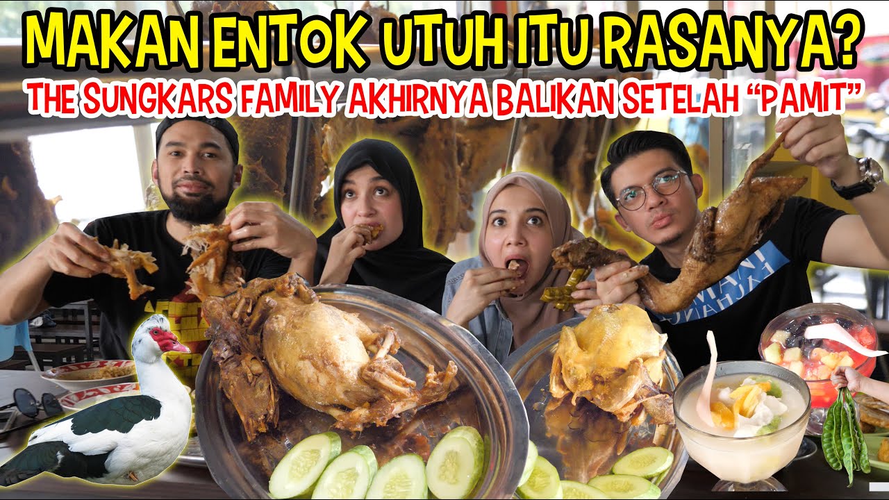 MAKAN ENTOK UTUH DEPAN YANG PUNYA