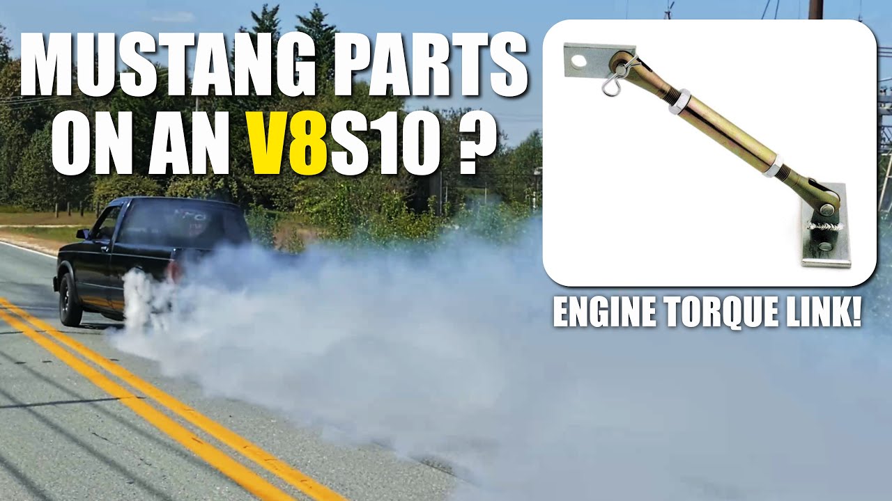 Mustang Parts on an V8 S10? When your 400 CID SBC makes too much torque Engine Torque Link it!