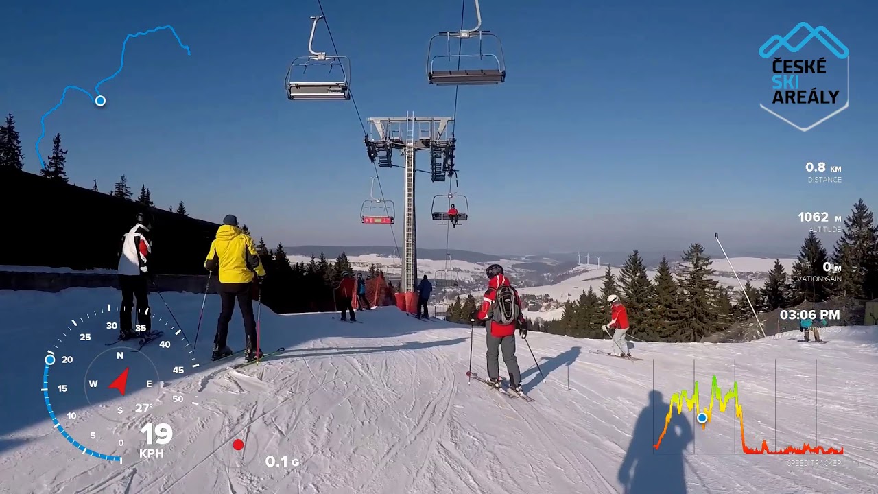 Skiareál Klínovec modrá 10