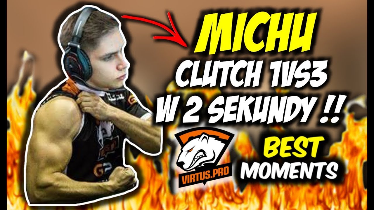 MichuBICPES WYGRYWA CLUCTHA 1vs3 W 2 SEKUNDY !!! NEO CLUTCH GOD, AGO ECS - CSGO BEST MOMENTS