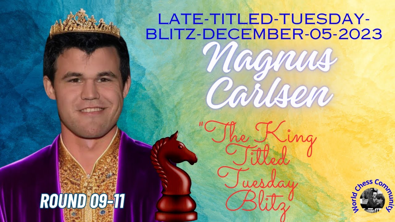 Magnus Carlsen the Champion|WON 98%|Titled Tuesday Blitz December 05 Late 2023|RD 09-RD 11