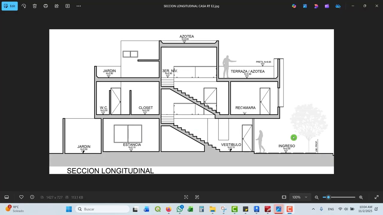 RT E2 INICIO CASA REVIT PARTE 1