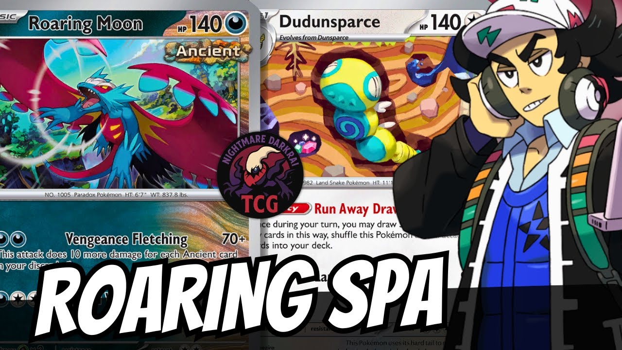 Roaring Moon SPA Top 10 at Worlds! 🌙 Pok&eacute;mon TCG Decklist & Gameplay