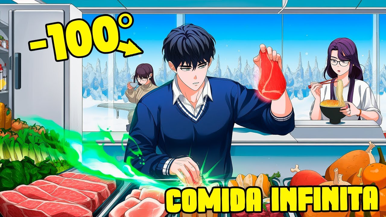 En el Apocalipsis de Hielo, Él Es el ÚNICO con Alimentos Infinitos!