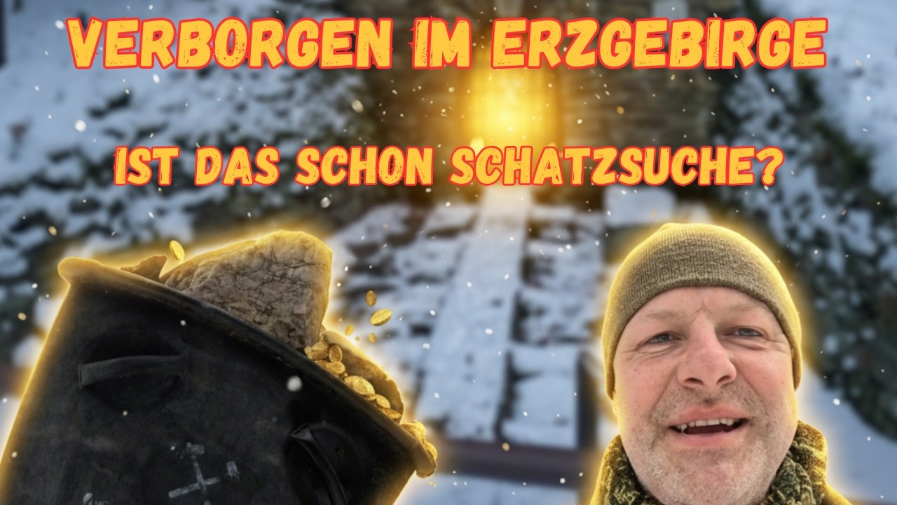 Verborgen im Erzgebirge, ist das schon Schatzsuche?