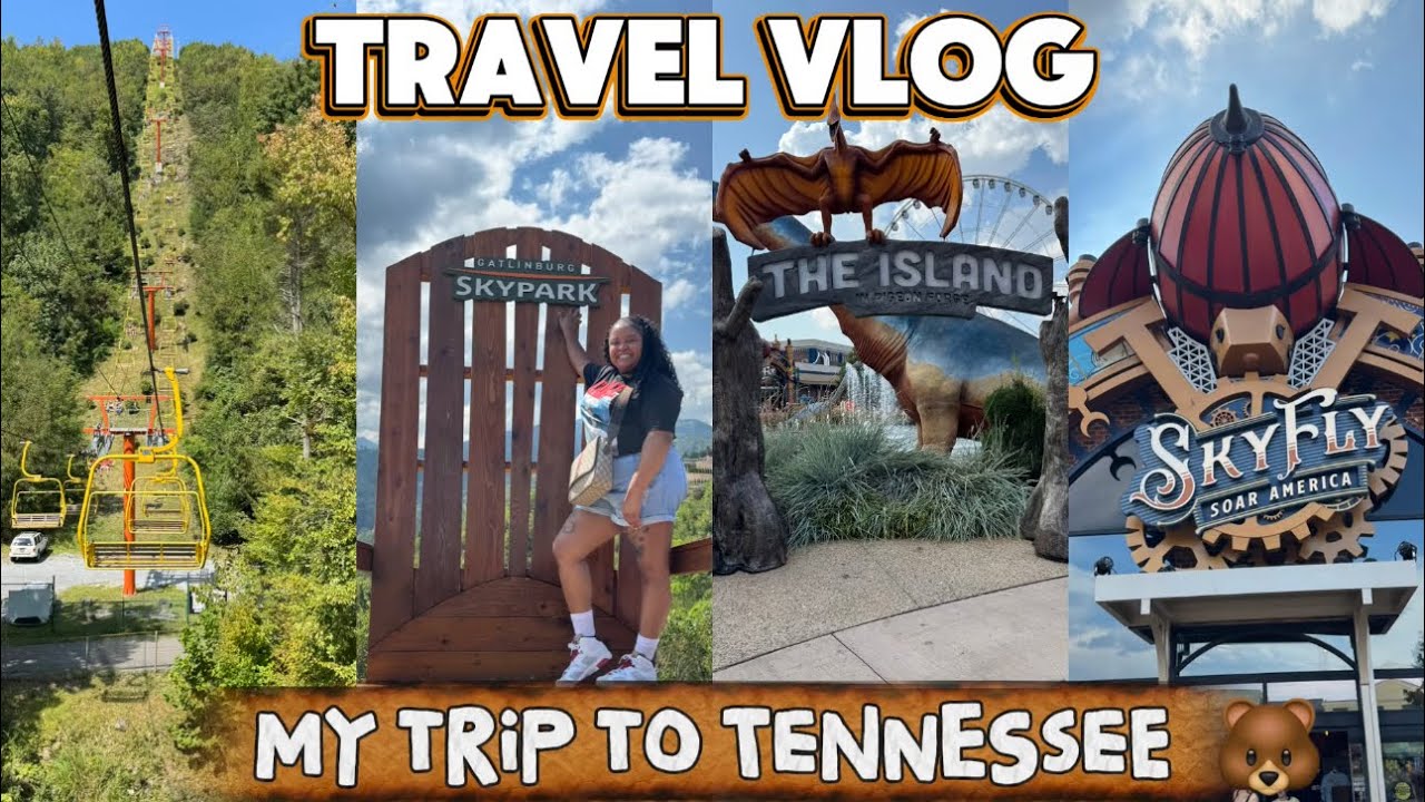 TRAVEL WITH ME TO TENNESSEE 🐻| ALPINE MOUNTAIN COASTER + SKY PARK + SKY FLY + MOONSHINE TASTING 