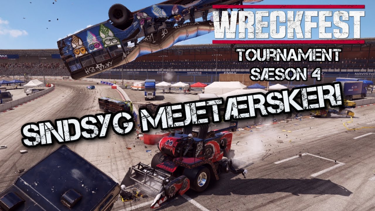 #tsn1400 #tsn1400Wreckfest SINDSYG MEJET&AElig;RSKER! Wreckfest Tournament S&aelig;son 4 PC Dansk