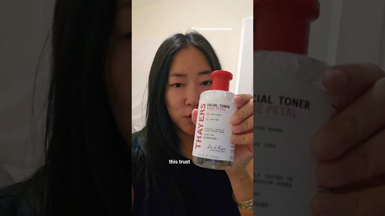 Trying to create better skincare routine &  I'm so happy with Thayers Witch Hazel Toner.