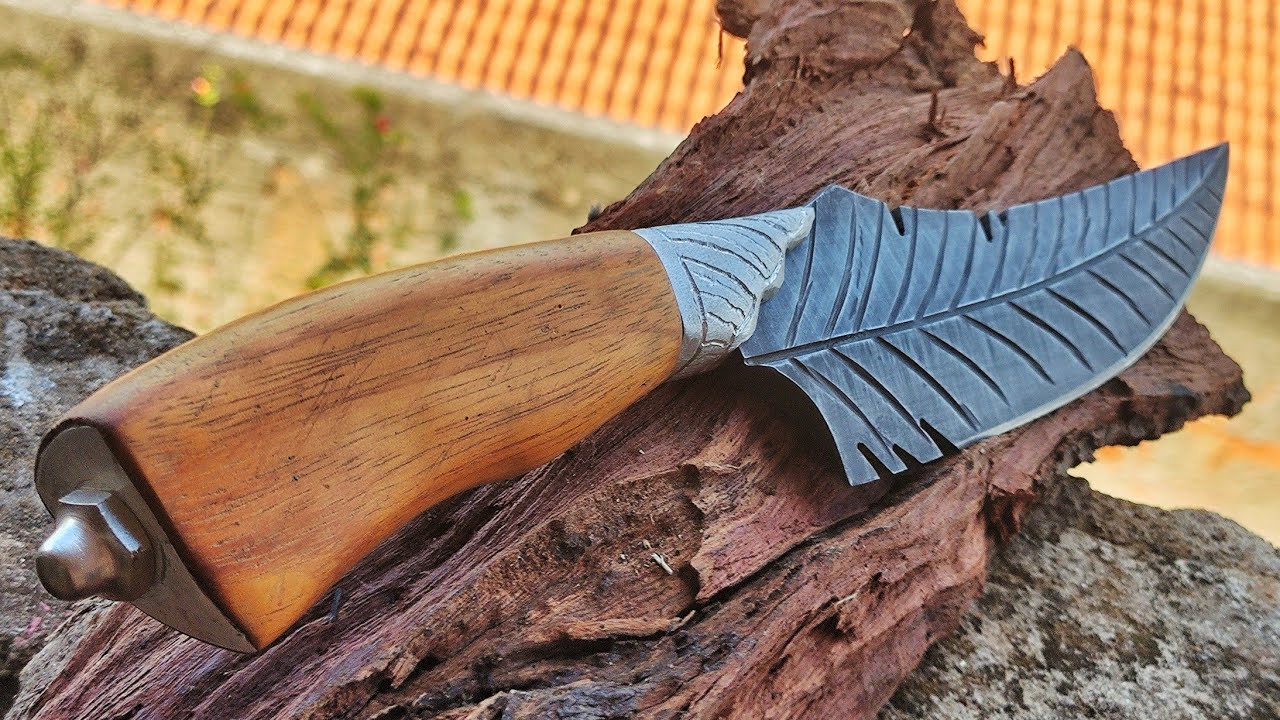 Knife Making - Making a feather knife