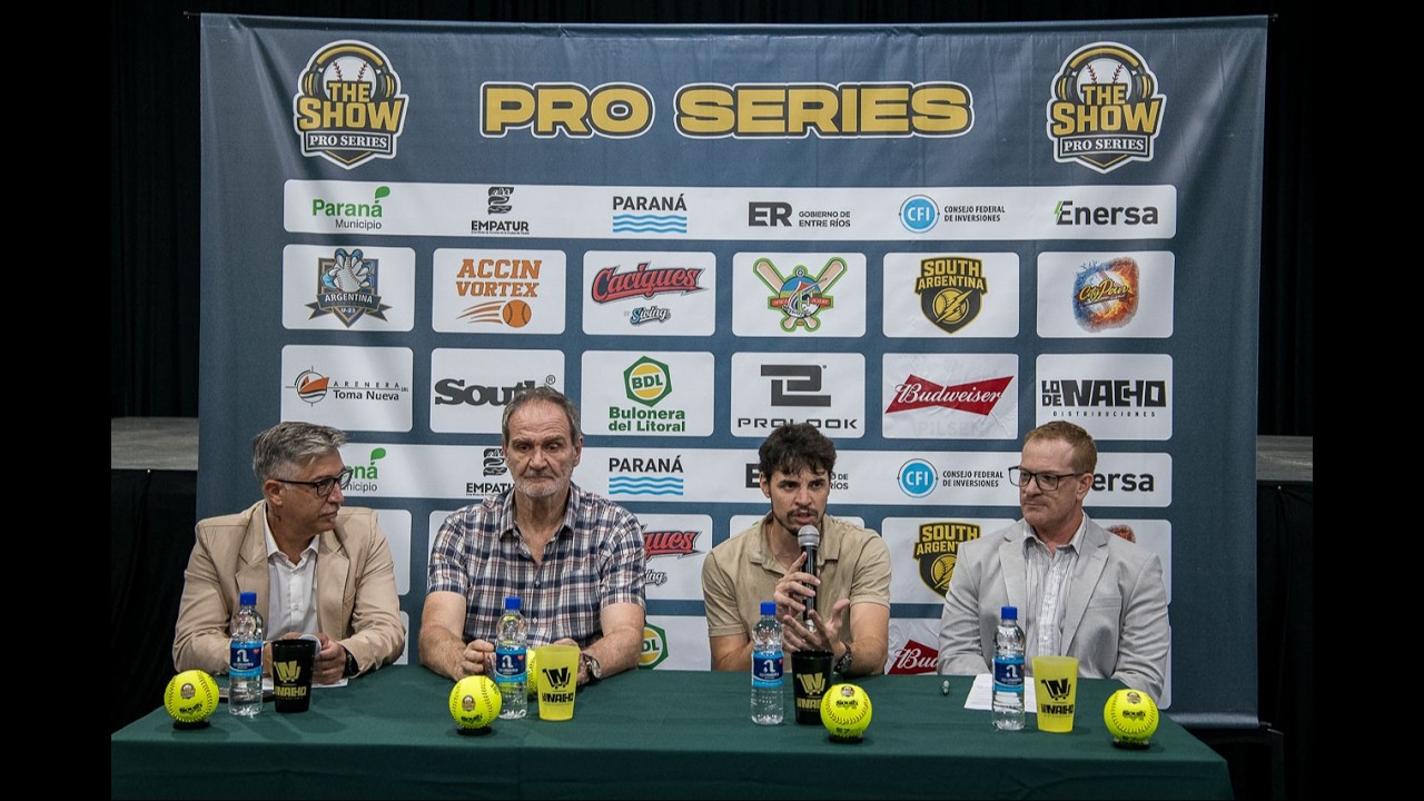 Paraná será anfitriona del primer Torneo Internacional de sóftbol “The Show Pro Series”