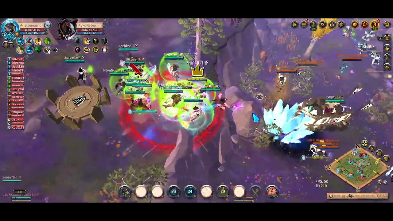 F4F Ally vs Curriculum Vitae vs Ghost kingdom | Caller POV | Albion Online zvz 