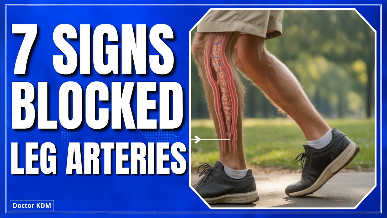 7 Leg Warning Signs Your Arteries Are Dangerously Blocked