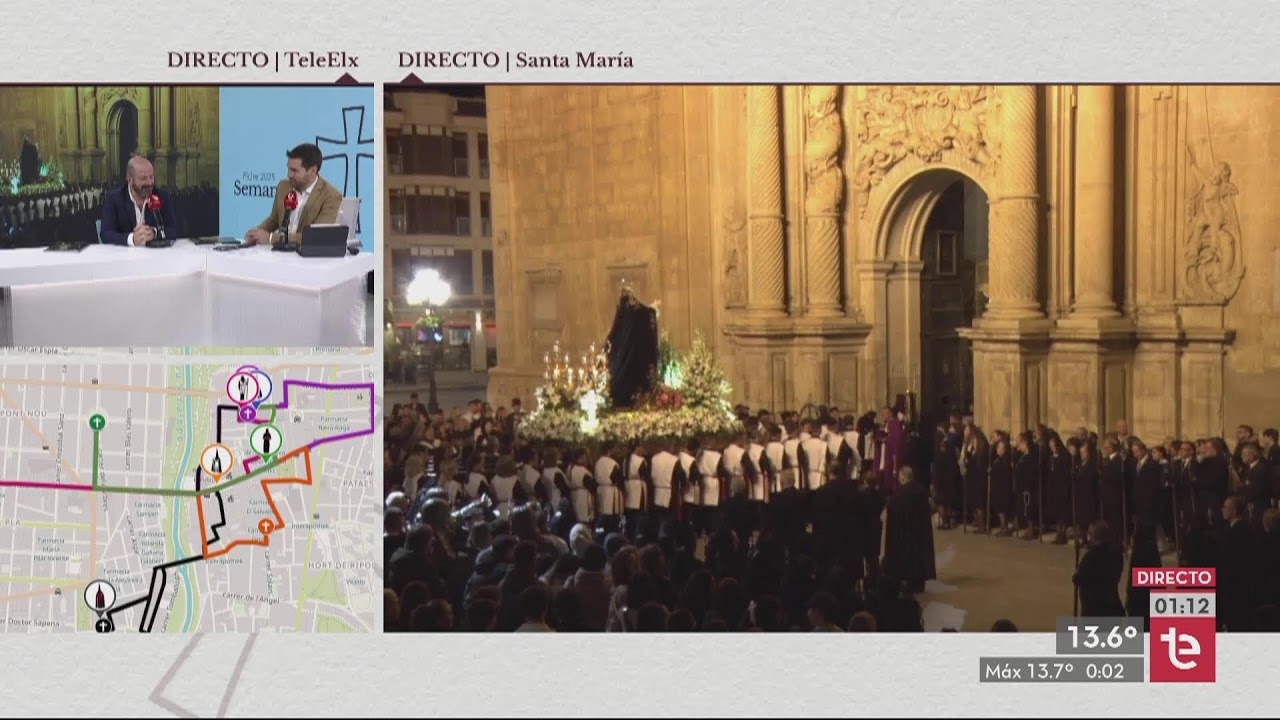 🔴 EN DIRECTO | Procesiones Martes Santo Elche 2025