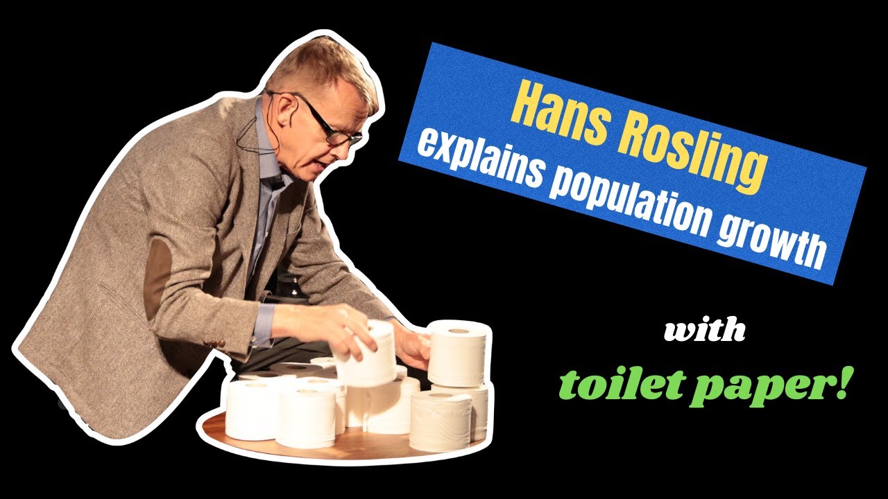Hans Rosling Explains Population Growth with Toilet Paper!