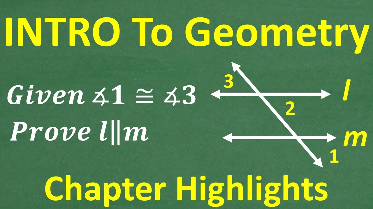 Geometry Explained in Minutes &mdash; FAST Introduction to Taking a GEOMETRY Course!