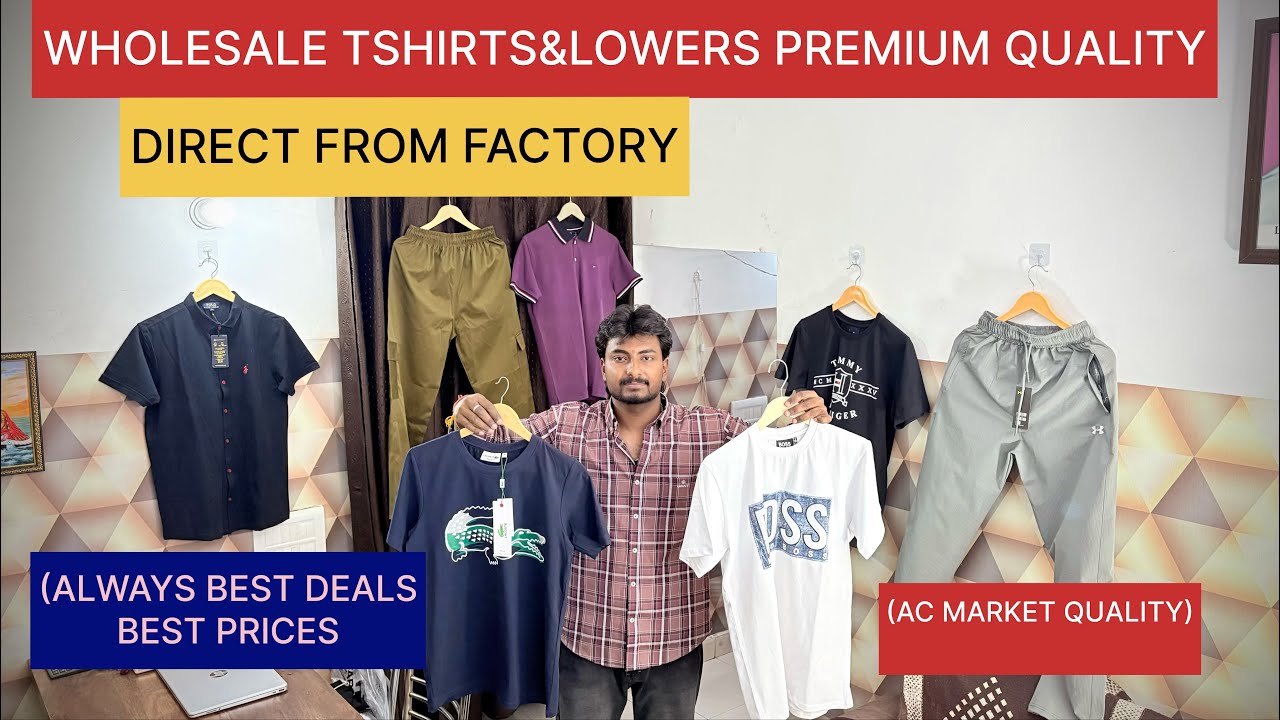 WHOLESALE TSHIRTS & LOWERS PREMIUM QUALITY 86990-07451 ☎️ 