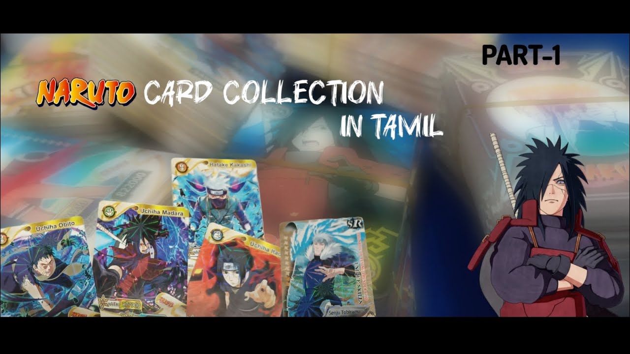 Naruto card collection Part-1 in tamil🔥🤗😊 (Naruto Card's)