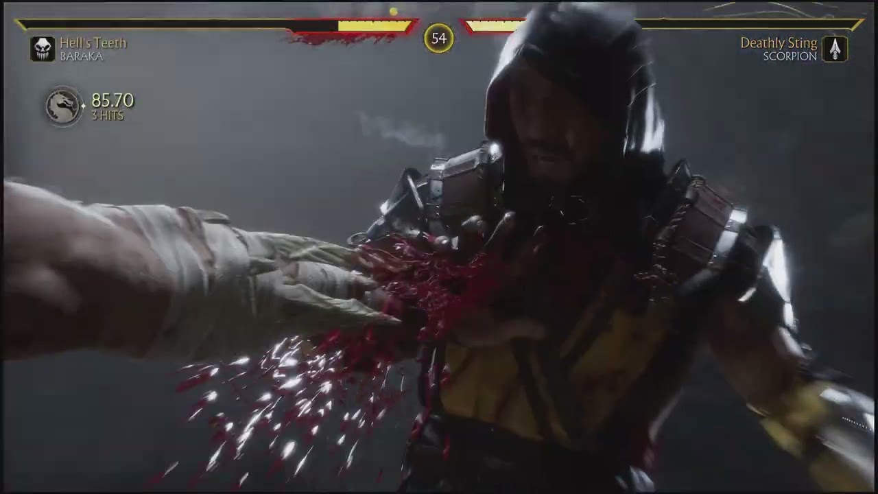 Moral Combat 11 (PS5) SCORPION vs BARAKA