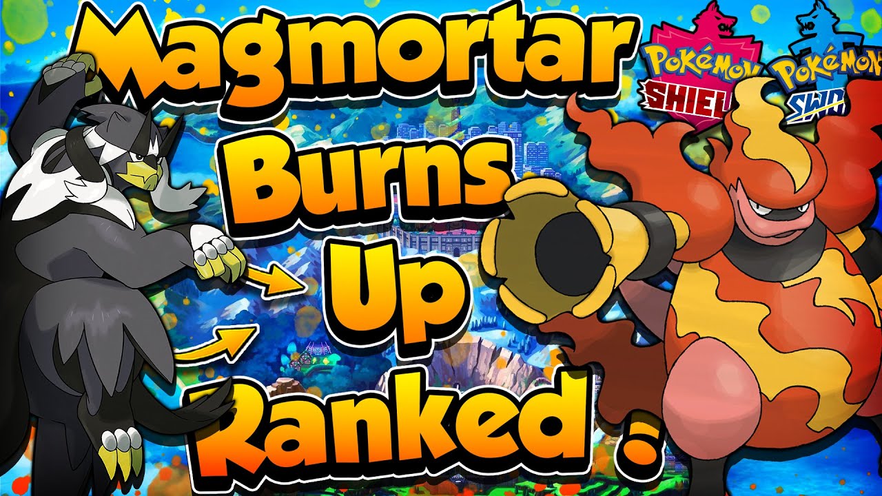 Life Orb Magmortar Crushes Ranked! - Pokémon Sword and Shield Competitive Ranked Double Battles