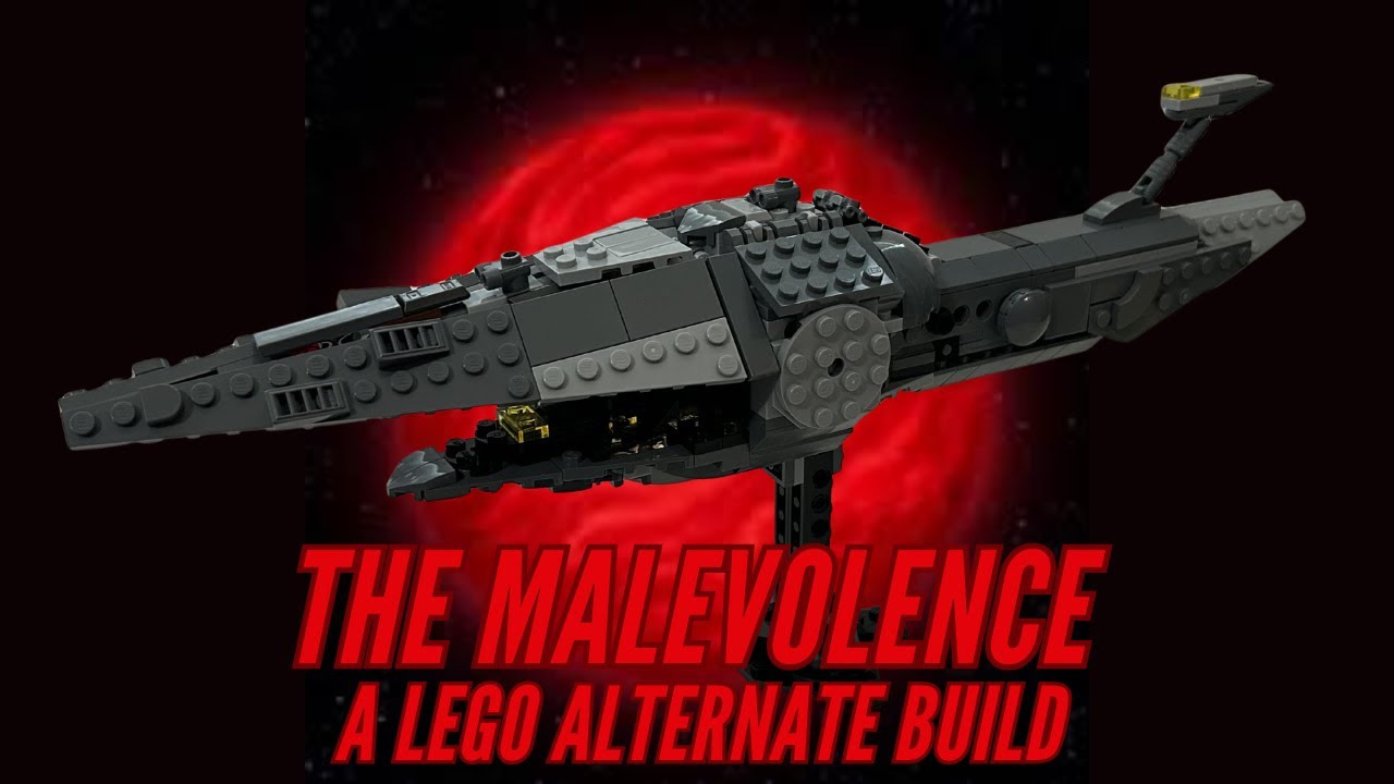Альтернативная сборка Lego Malevolence: ситх-инфильтратор Дарта Мола.
