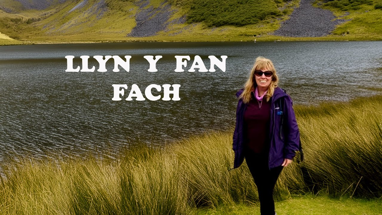 Hiking in the Brecon Beacons Llyn y  Fan Fach