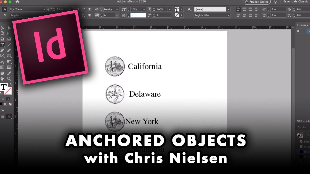 Working with Anchored Objects in InDesign