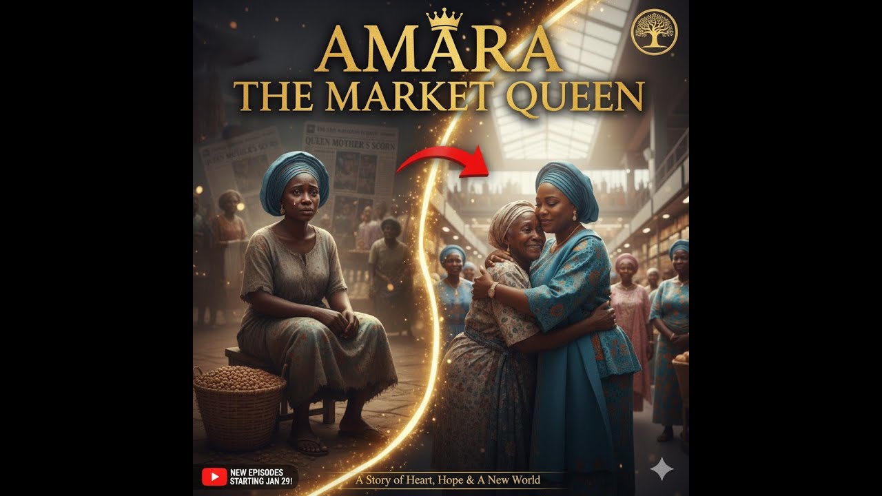 ОТ ПРОДАВЩИЦЫ ДО КОРОЛЕВЫ: Невероятное путешествие Амары #ragstoriches #africanroyalty #DramaticS...