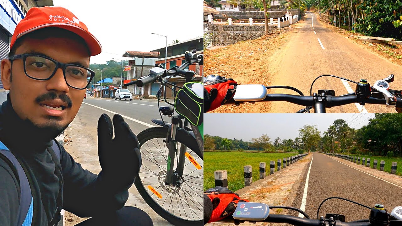 Hero Lectro C7+ Electric Cycle Test Ride on Kerala Roads | Uphill Journey Experience