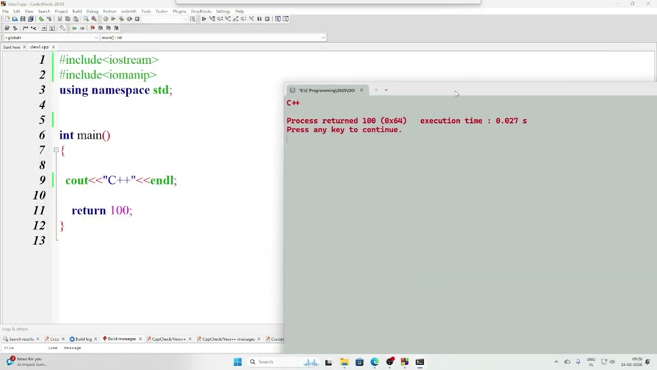 Input-Output manipulator in C++