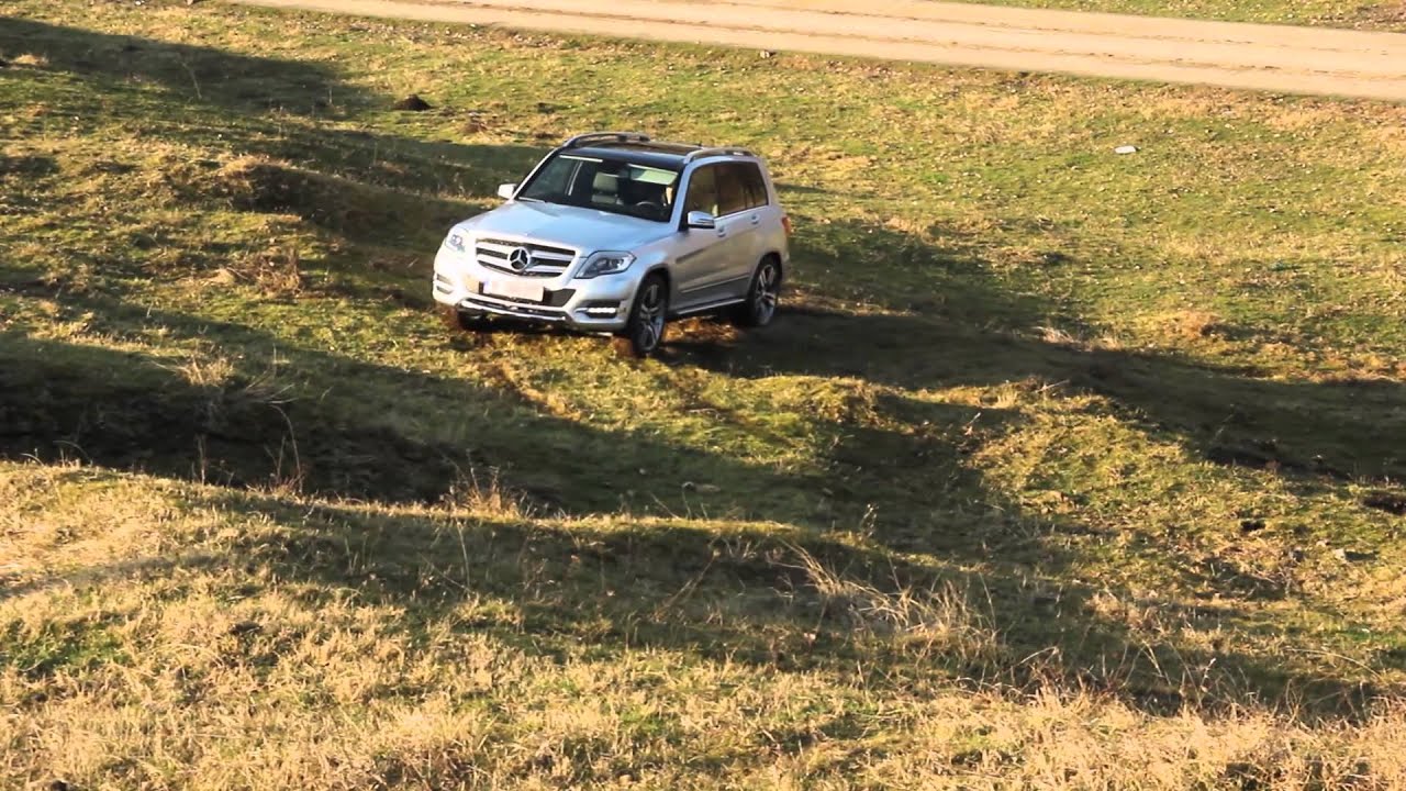 Mercedes-Benz GLK facelift 220 CDI 4Matic off-road test (English subtitles)