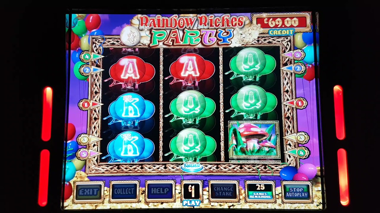 £100 Jackpot Rainbow Riches Party