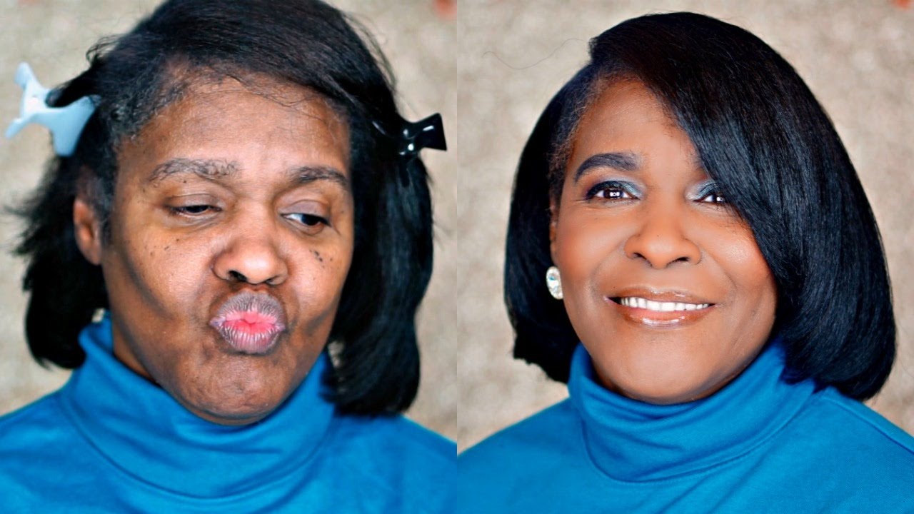 MAKEUP ON MY 62 YEAR OLD GRANDMA| Watch HER Transform!