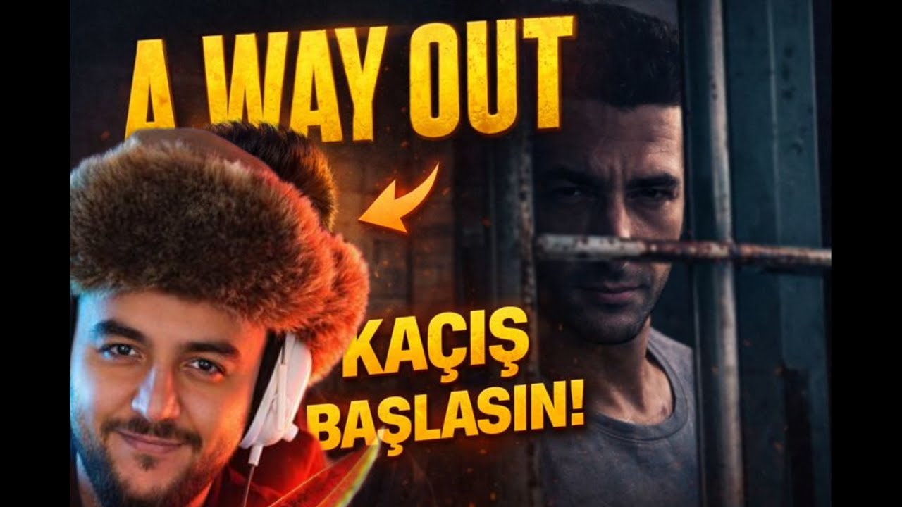 A Way Out Oynadık! | Hikayeli Co-op Oyun, Kaçış Planı ve Unutulmaz Anlar.