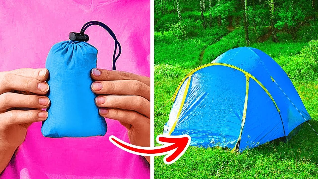 32 GADGETS ET ASTUCES DE CAMPING QUI VONT TE SAUVER DANS N'IMPORTE QUELLE SITUATION